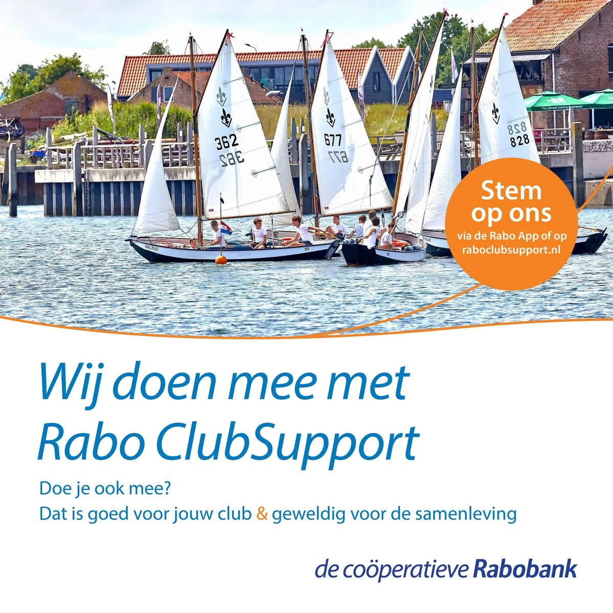 Rabobank ClubSupport poster